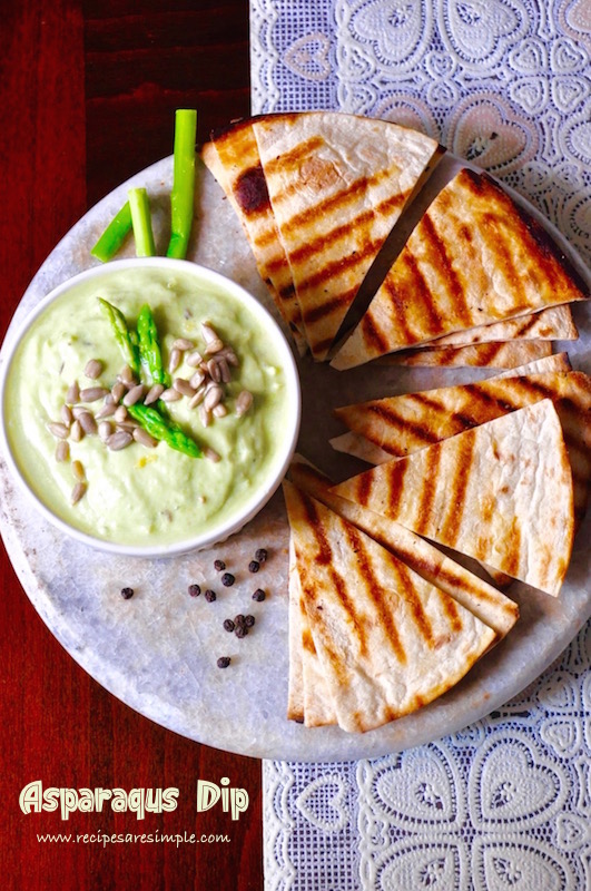 Asparagus Dip | Creamy Simple Asparagus Spread