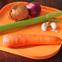 Onion Carrot Celery (Mirepoix Ingredients)