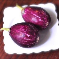 purple eggplant small