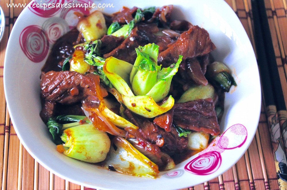 Chinese Beef Stir Fry with Vegetables recipe