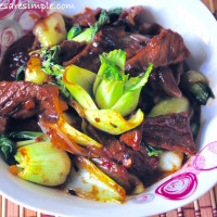 Chinese Beef Stir Fry with Vegetables recipe