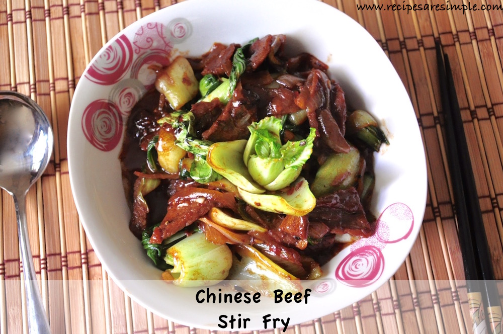 Chinese Beef Stir Fry with Vegetables