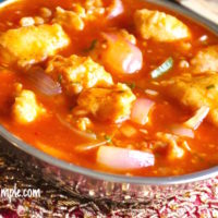 Malabar Fish Curry with Coconut Tamarind and Tomato