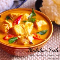 malabar fish curry with coconut tomato and tamarind