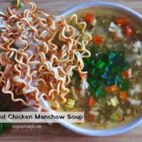 Vegetable and Chicken Manchow Soup