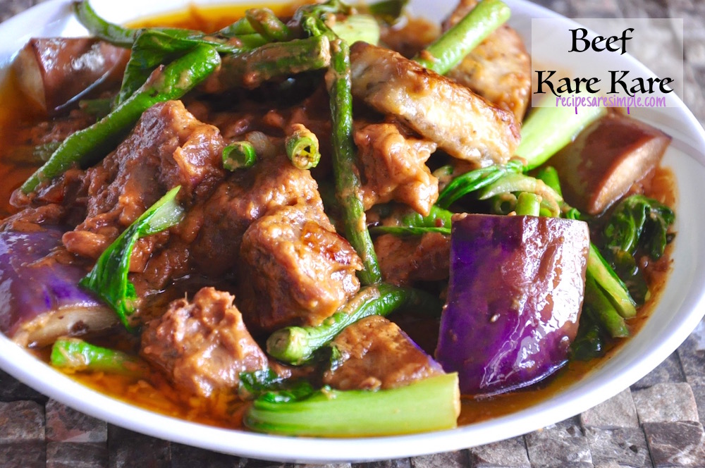 beef kare kare