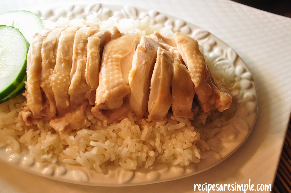 hainanese chicken rice recipe