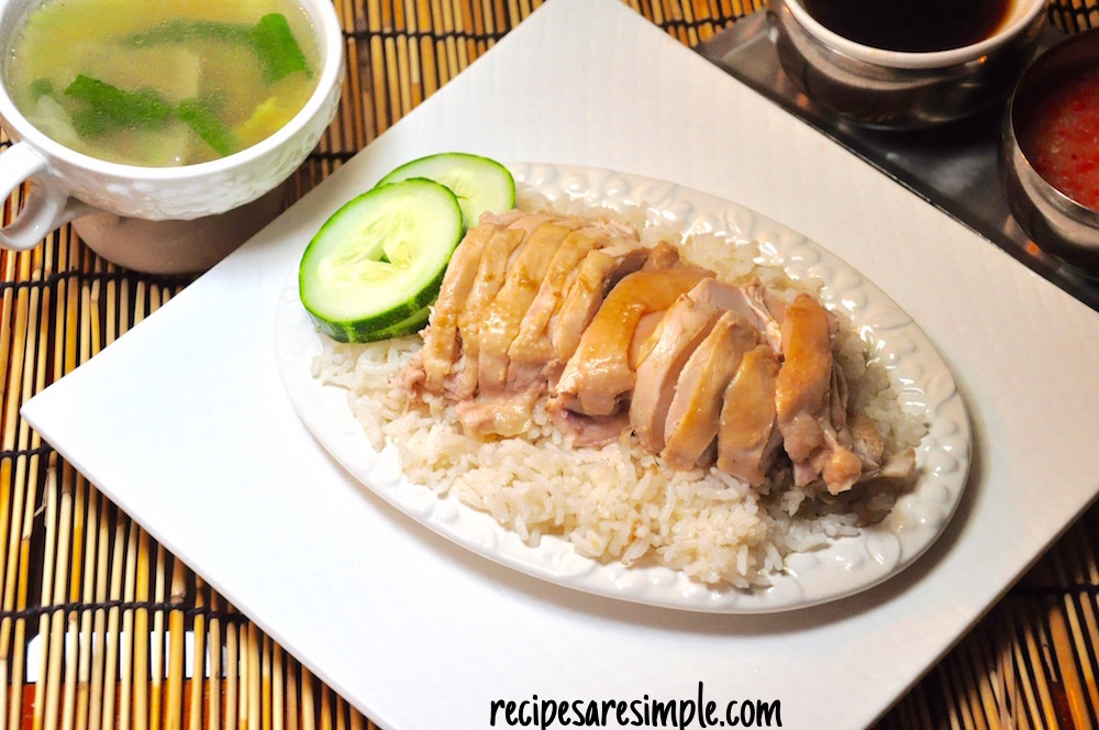 hainanese chicken rice video