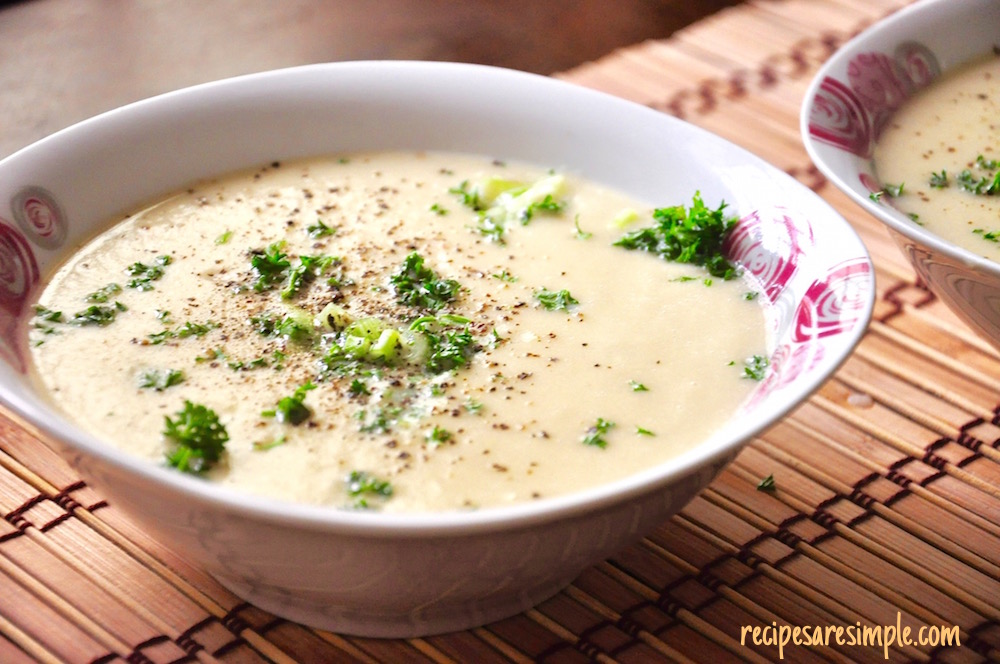 leek and potato soup recipe