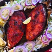 tandoori fish fry made with king fish