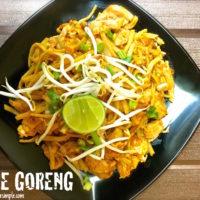 Mee Goreng Ayam | Malaysian Fried Noodles with Chicken