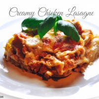 chicken lasagne