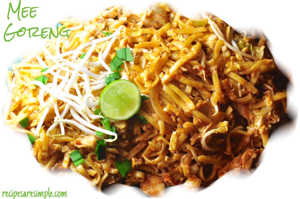 Mee Goreng Ayam | Malaysian Fried Noodles with Chicken