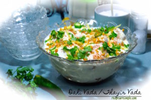 Dahi / Thayir VADA