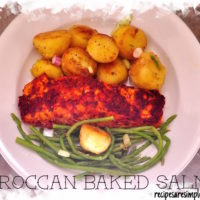 MOROCCAN BAKED SALMON