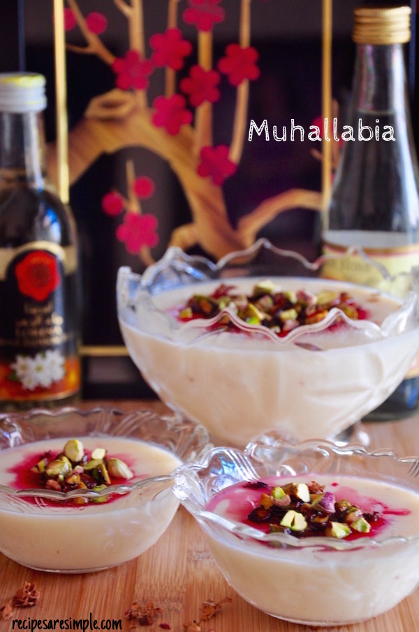 Muhallabia | Light Middle Eastern Milk Pudding