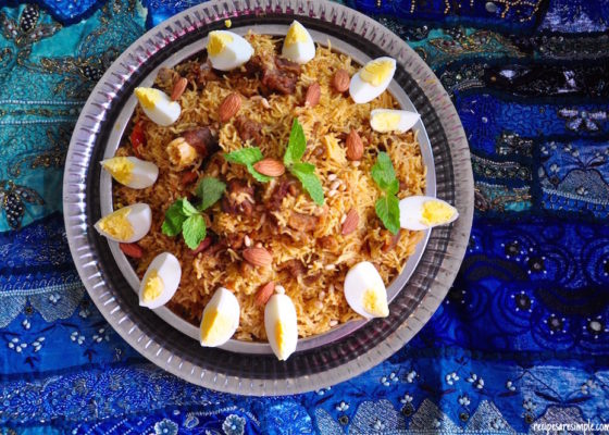 Mutton Kabsa Rice