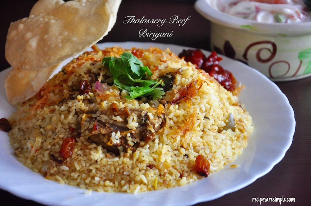 thalassery beef biriyani