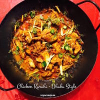 Chicken Karahi - Dhaba Style