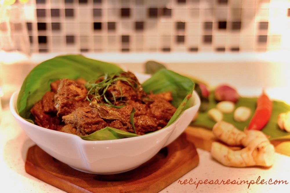 chicken rendang recipe video