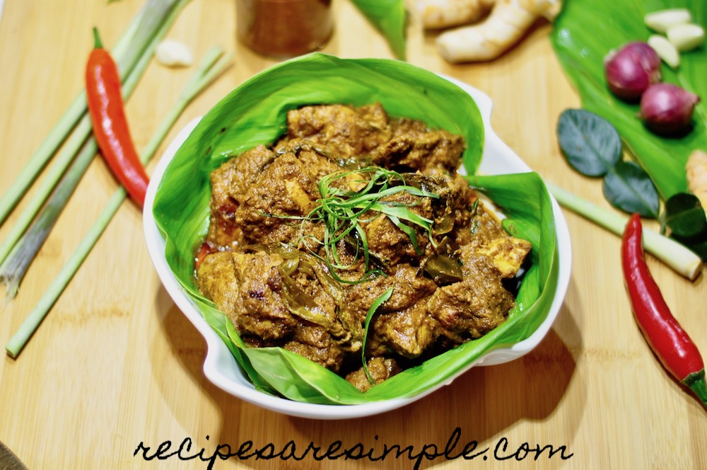 chicken rendang recipe