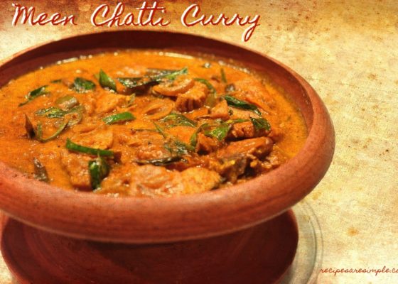 Meen Chatti Curry | Claypot Fish Curry