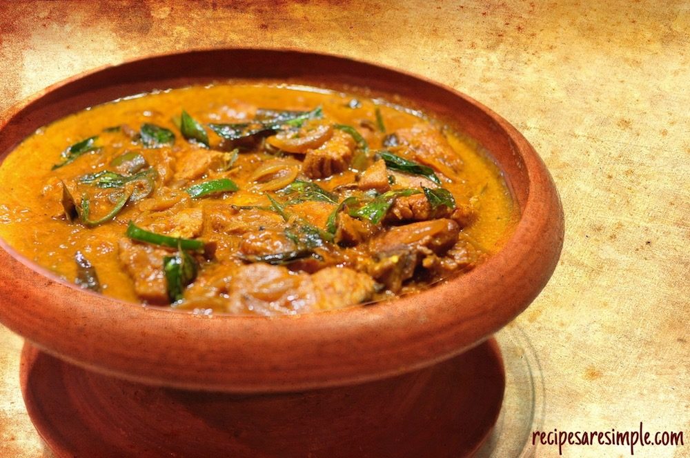 meen chatti curry - claypot fish curry