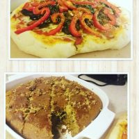 chicken supreme pizza and date cake anitha nair