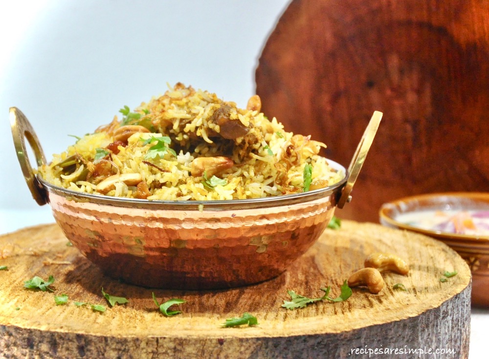 Kozhikodan Biriyani | Calicut Chicken Biryani - Recipes are Simple