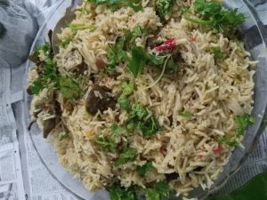 mutton kabsa - ashiq chullikal