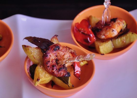 Prawn Appetiser with Starfruit