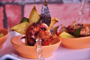 prawn appetiser with starfruit recipe