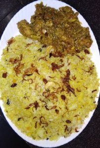 thalassery chicken biryani - shammas 1