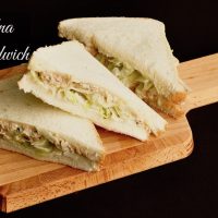 tuna sandwich youtube 200x200 The Best TUNA MELT (Open faced)