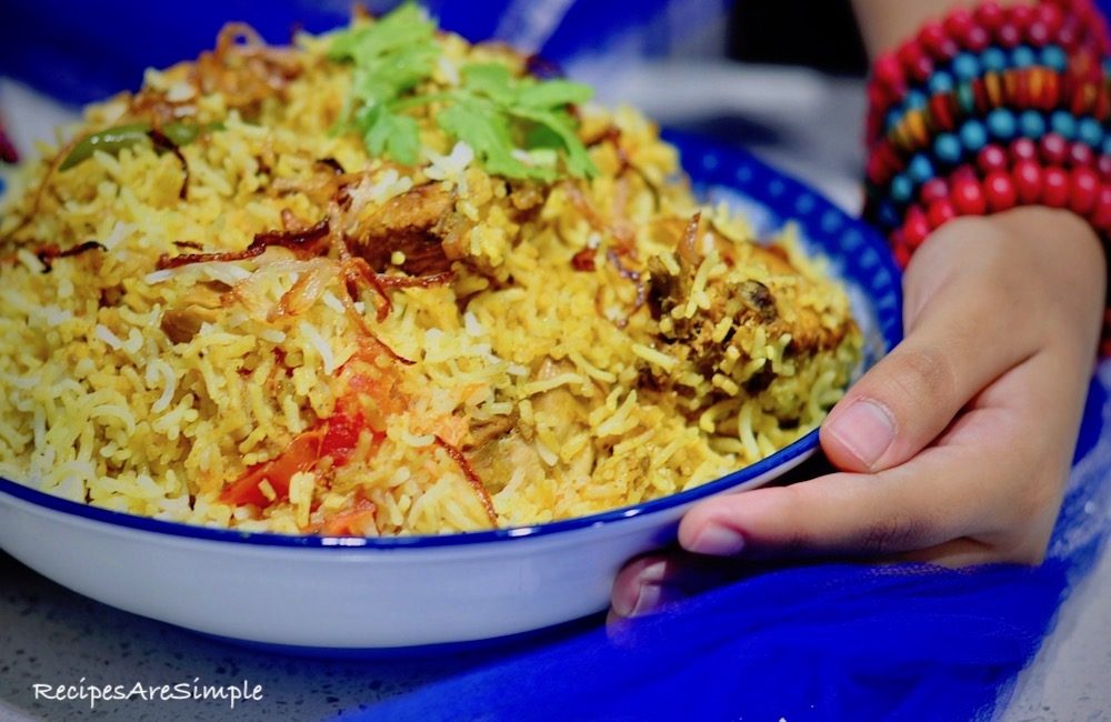 Hyderabad Chicken Biryani