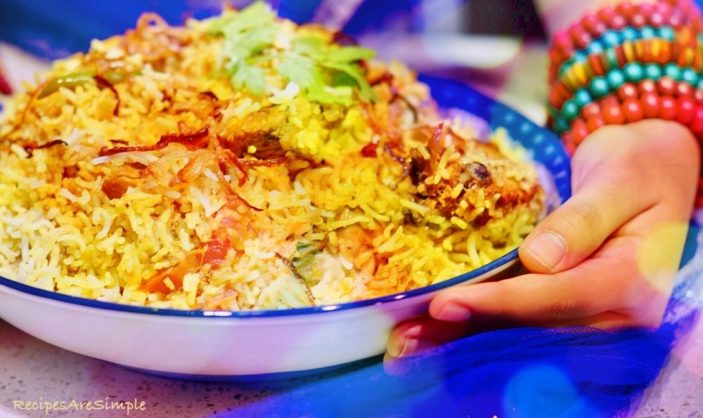 Hyderabadi Chicken Dum Biryani Recipe