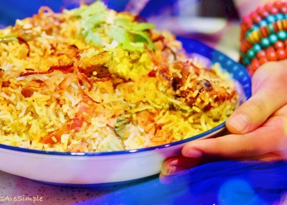 Hyderabadi Chicken Dum Biryani – Queen of Biryanis