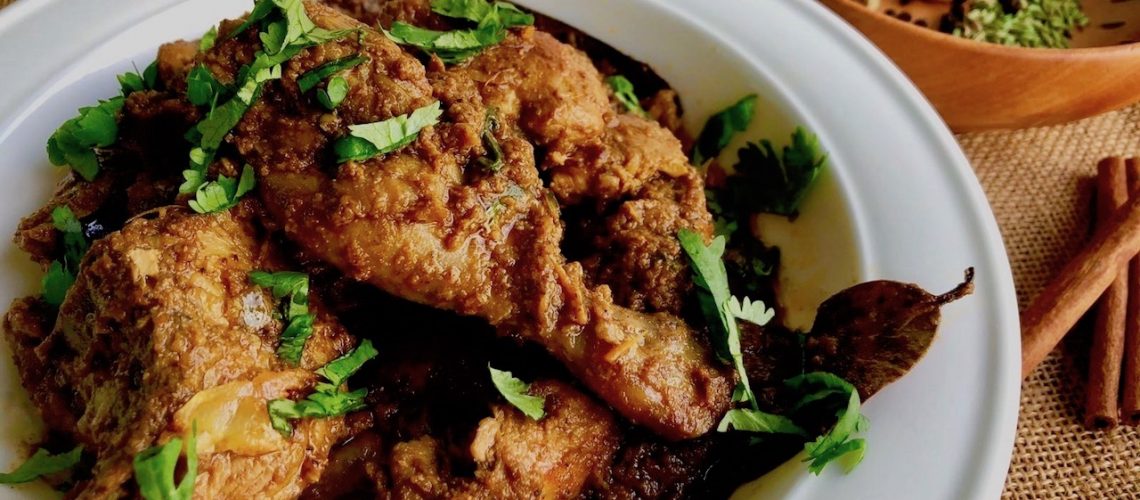 Chicken Chettinad – Semi Dry Gravy