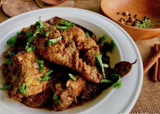 Chicken Chettinad – Semi Dry Gravy