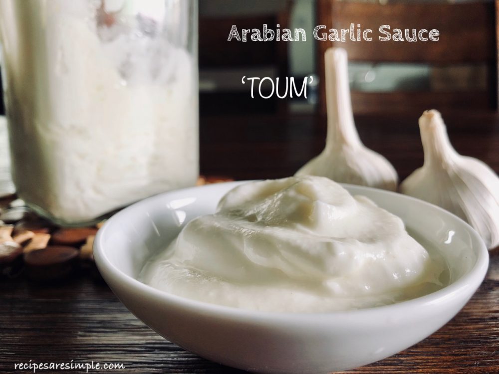 GARLIC SAUCE - TOUM