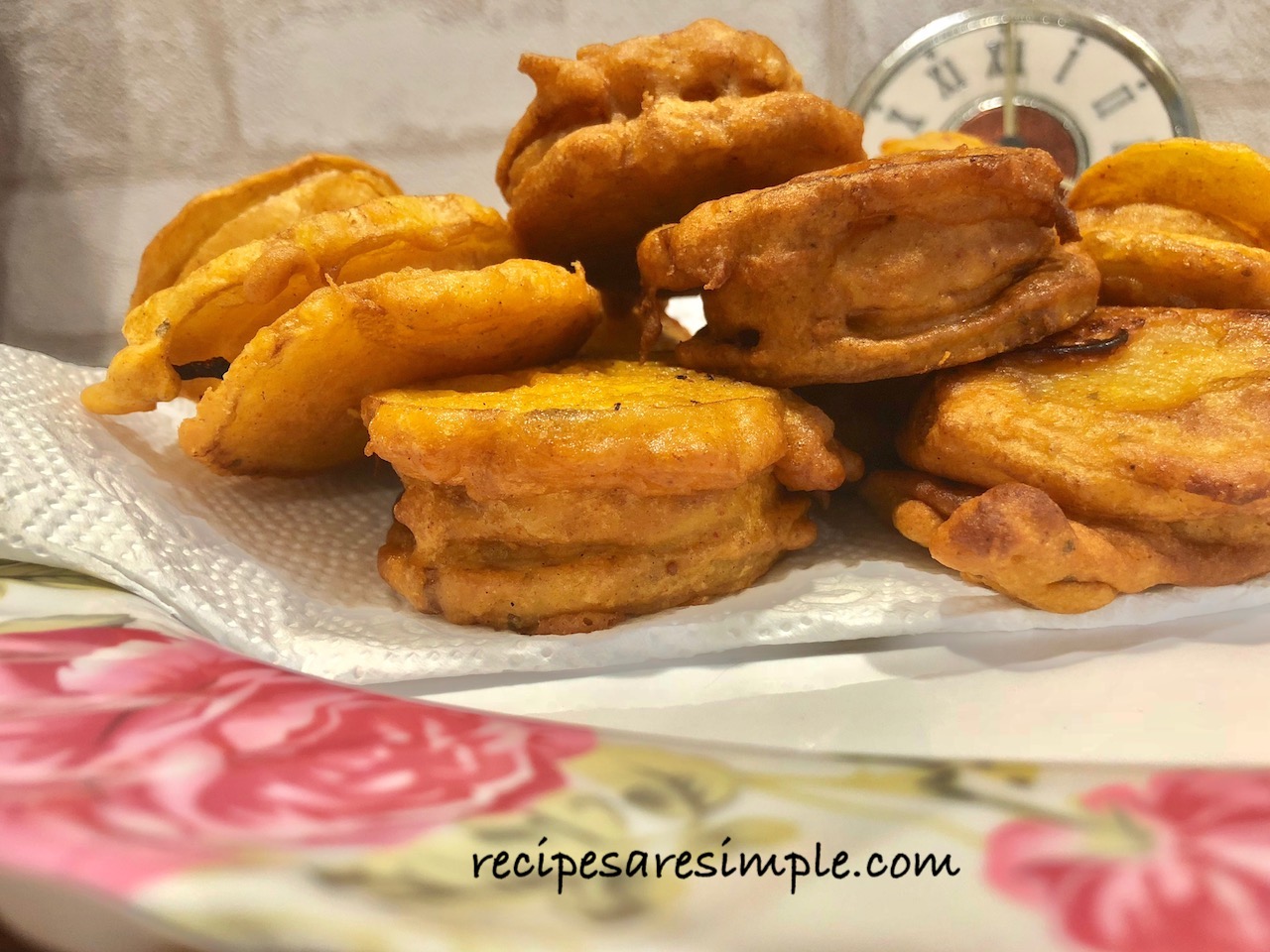 Potato and Egg Bajji