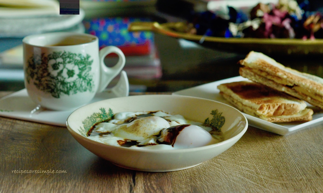 Half Boiled Eggs - Favorite Singapore Breakfast - Recipes are Simple