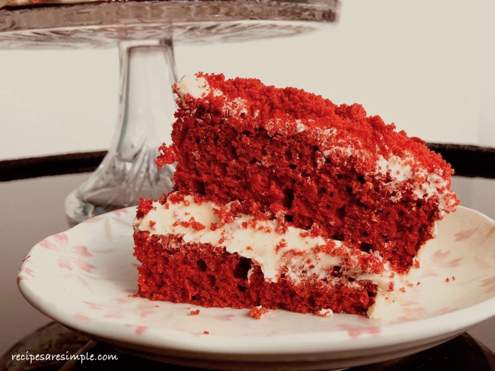 red velvet cake recipe 1000x750 RED VELVET CAKE