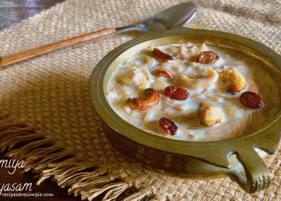 Semiya Payasam | Vermicelli Kheer