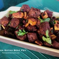 thenga kothu beef fry