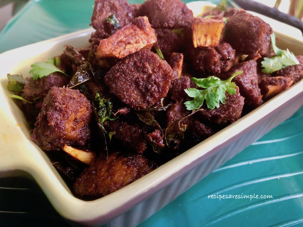 thenga kothu beef fry kerala