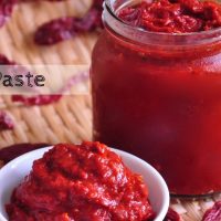 How to make Dried Red Chilli Paste Video 200x200 BASIC Recipes