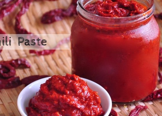 How to make Dried Red Chilli Paste – Video