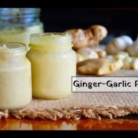 How to make Ginger Garlic Paste Video 200x200 BASIC Recipes