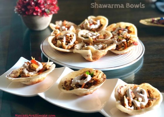 Shawarma Bowls – Appetizer